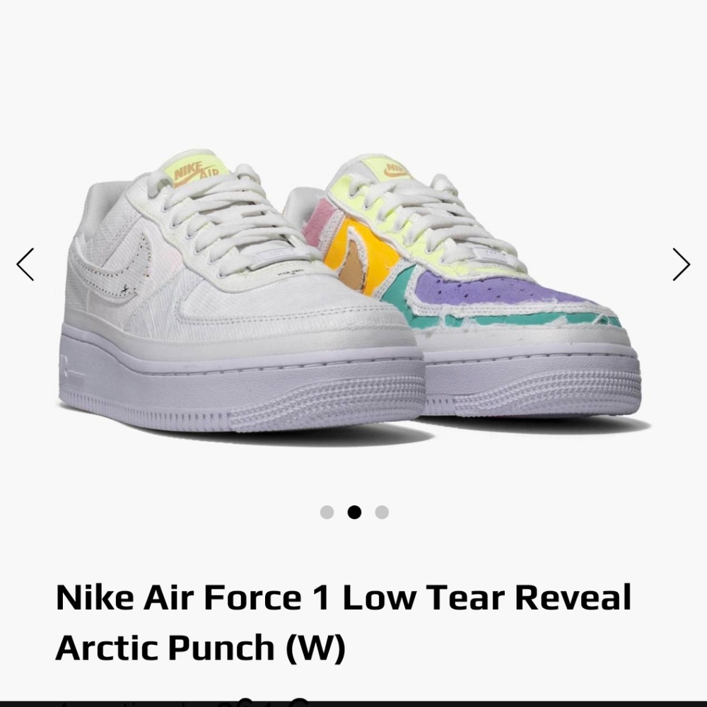 Nike "Tear" Air Force 1 '07 PRM Arctic Punch